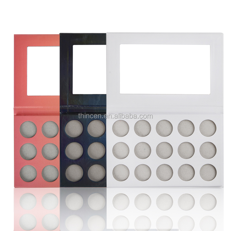 Private Label Cosmetics Magnetic DIY Choose Color Nude Eyeshadow Palette 8