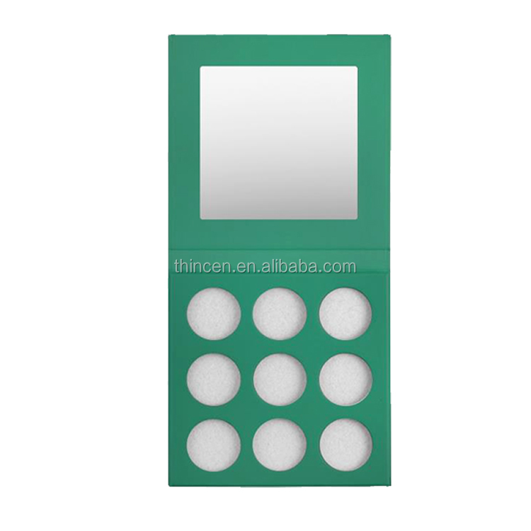 Thincen - Diy Red Eyeshadow Pallets Private Label Eyeshadow Oem Customized Eyeshadow Palettes Logo Vendor DIY eyeshadow platte 10