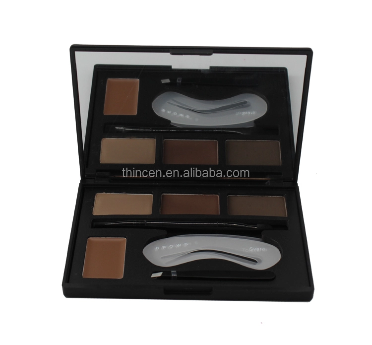 High quality 4 color eye brow powder waterproof eyebrow powder makeup palette 1