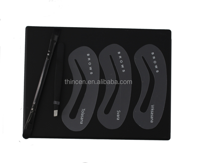 High quality 4 color eye brow powder waterproof eyebrow powder makeup palette 18