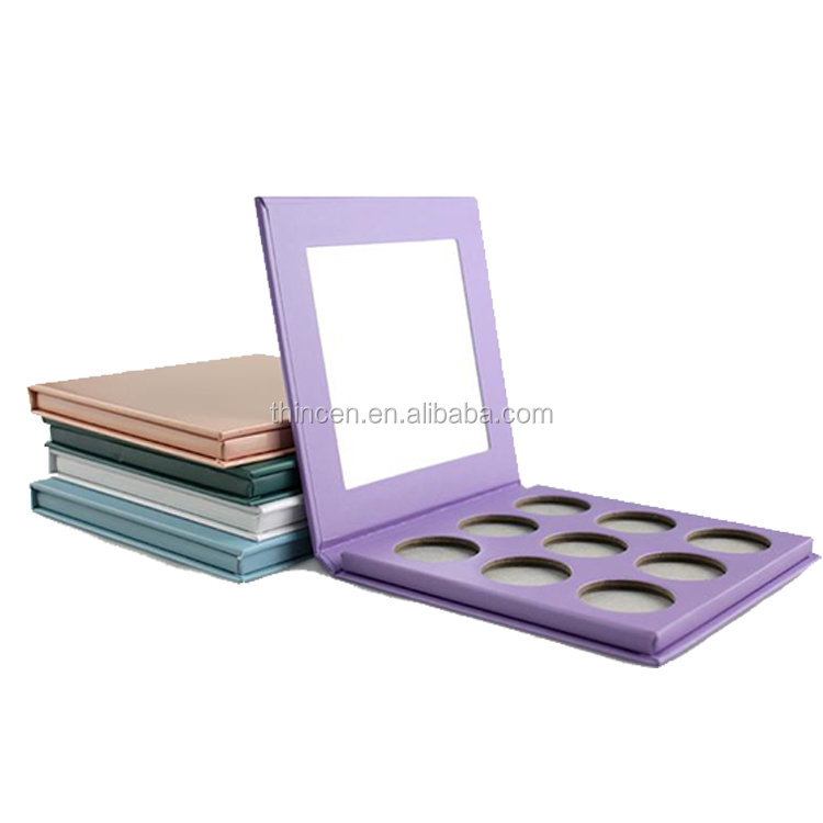 Wholesale Diy Eyeshadow Palllate Private Label Pigmented Glitter Eyeshadow Palette Custom 22