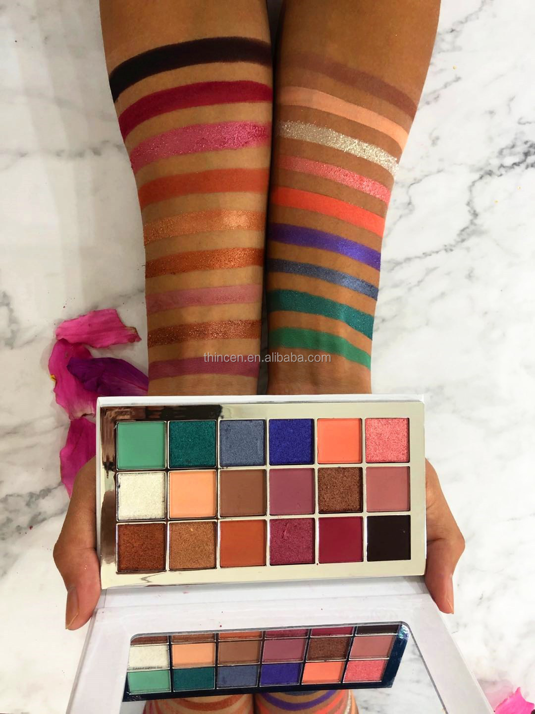 Thincen - Magic Eyeshadow Palette Clear Sheet Makeup Pallet Eyeshadow Palette Eye Makeup 20