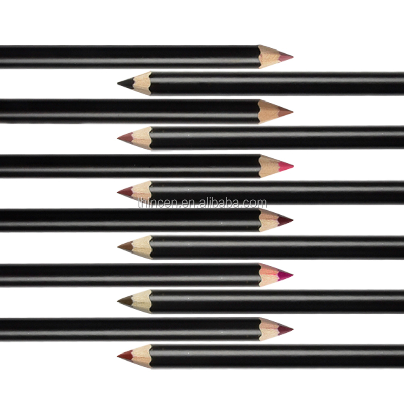 Eye Makeup Private Label Lip Pencil Eyeliner Lip Liner 24