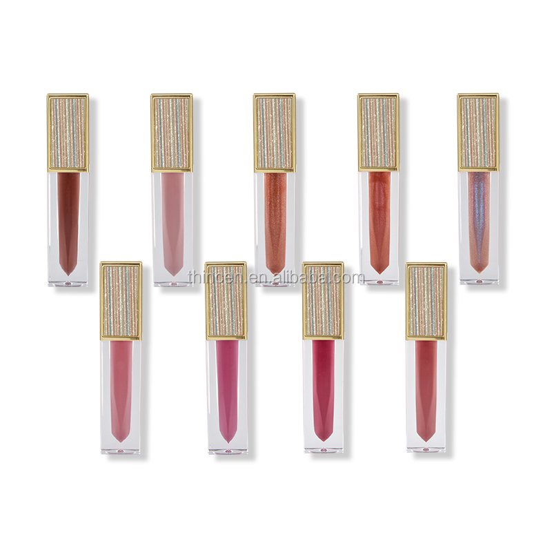 Best Selling Luxury Glitter Lipgloss Shiny Lip Gloss Private Label 22
