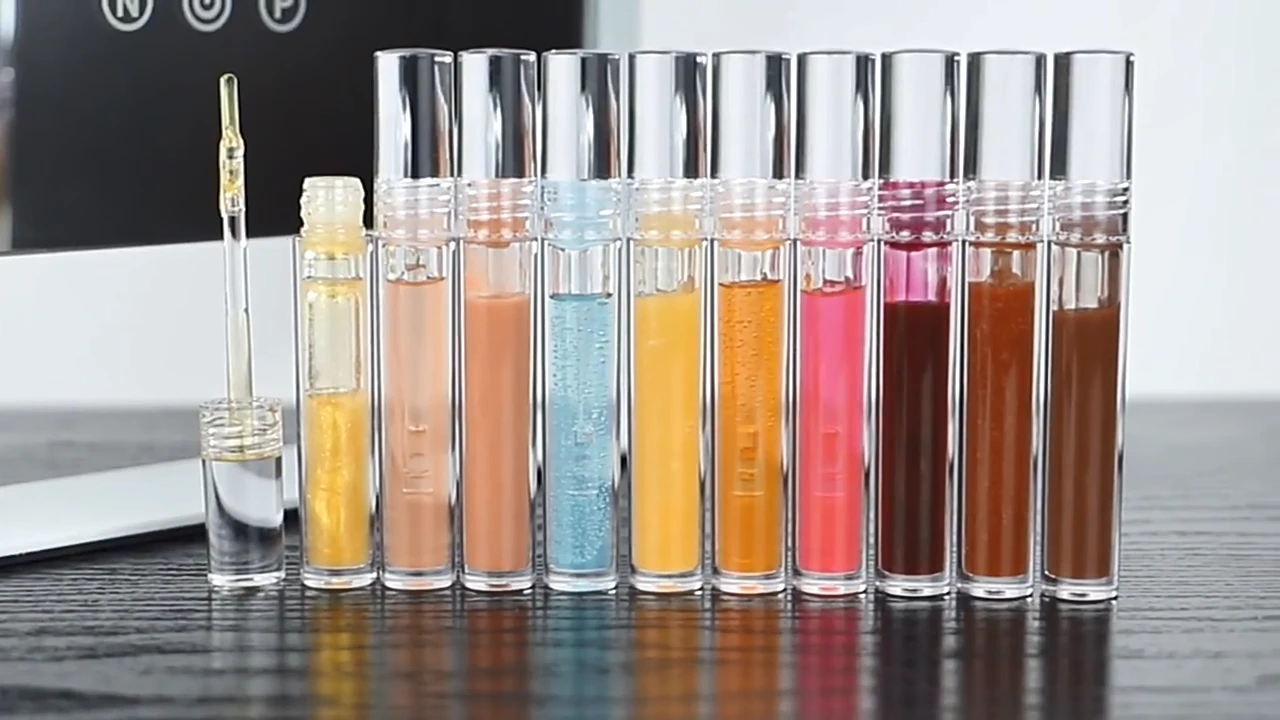 Pink Clear Glossy Lip Gloss Private Lable Lip Gloss 1