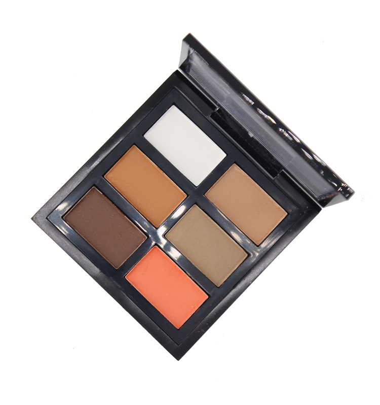 High pigment pressed face powder 9 color palette all matte long lasting private label available 21