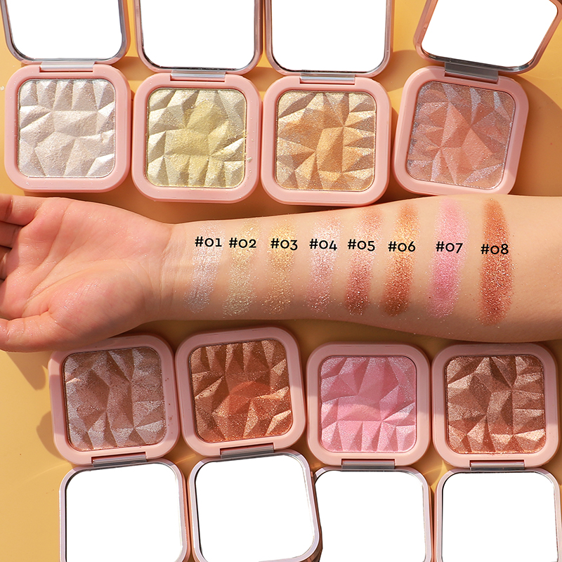 New Arrival 8 Colors Vegan Cruelty Free Highlight Private Label 8