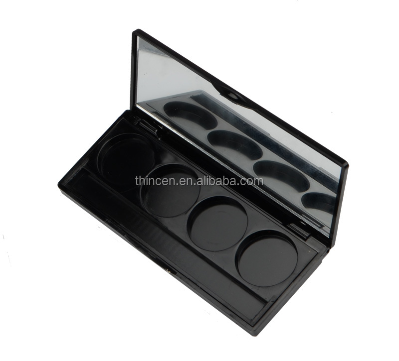 Thincen - 4 Hole Wholesale Diy Custom Box Empty Eyeshadow Palette Private Label DIY eyeshadow platte 22