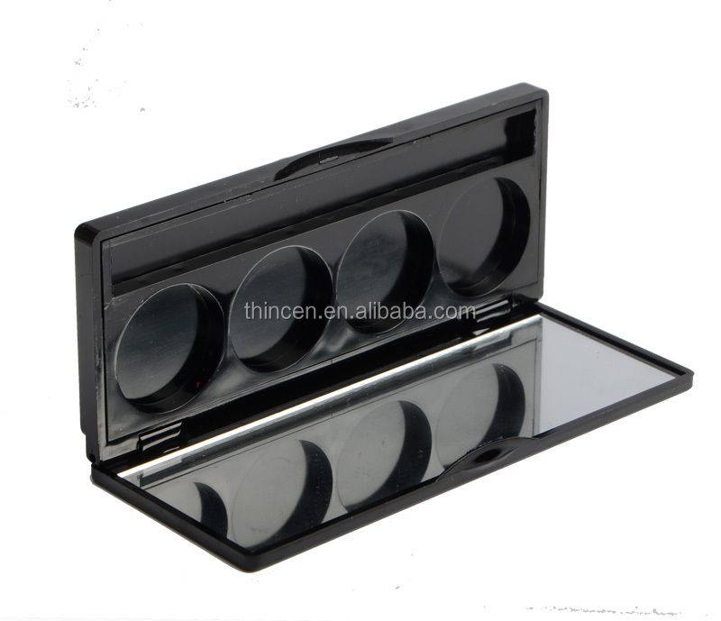 Thincen - 4 Hole Wholesale Diy Custom Box Empty Eyeshadow Palette Private Label DIY eyeshadow platte 10