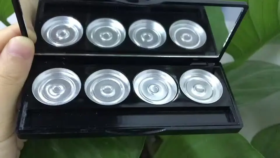 Oem Make Up 4 Holes Diameter 26mm Private Label Empty Eyeshadow Palette 1