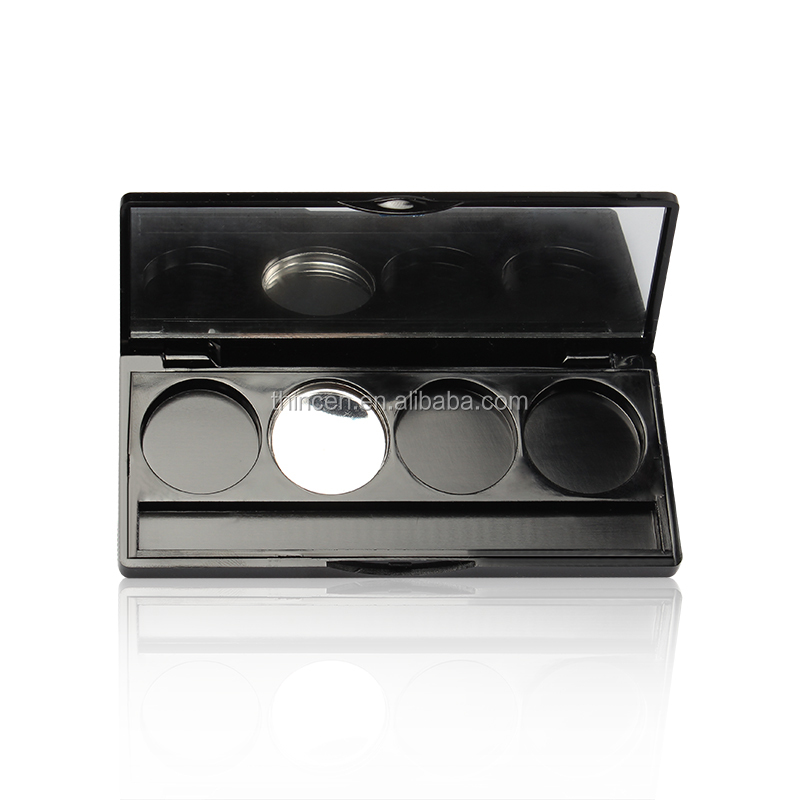 Oem Make Up 4 Holes Diameter 26mm Private Label Empty Eyeshadow Palette 16