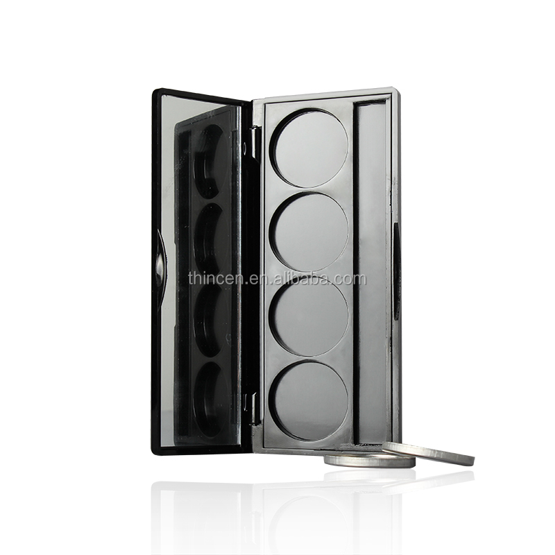 Oem Make Up 4 Holes Diameter 26mm Private Label Empty Eyeshadow Palette 14