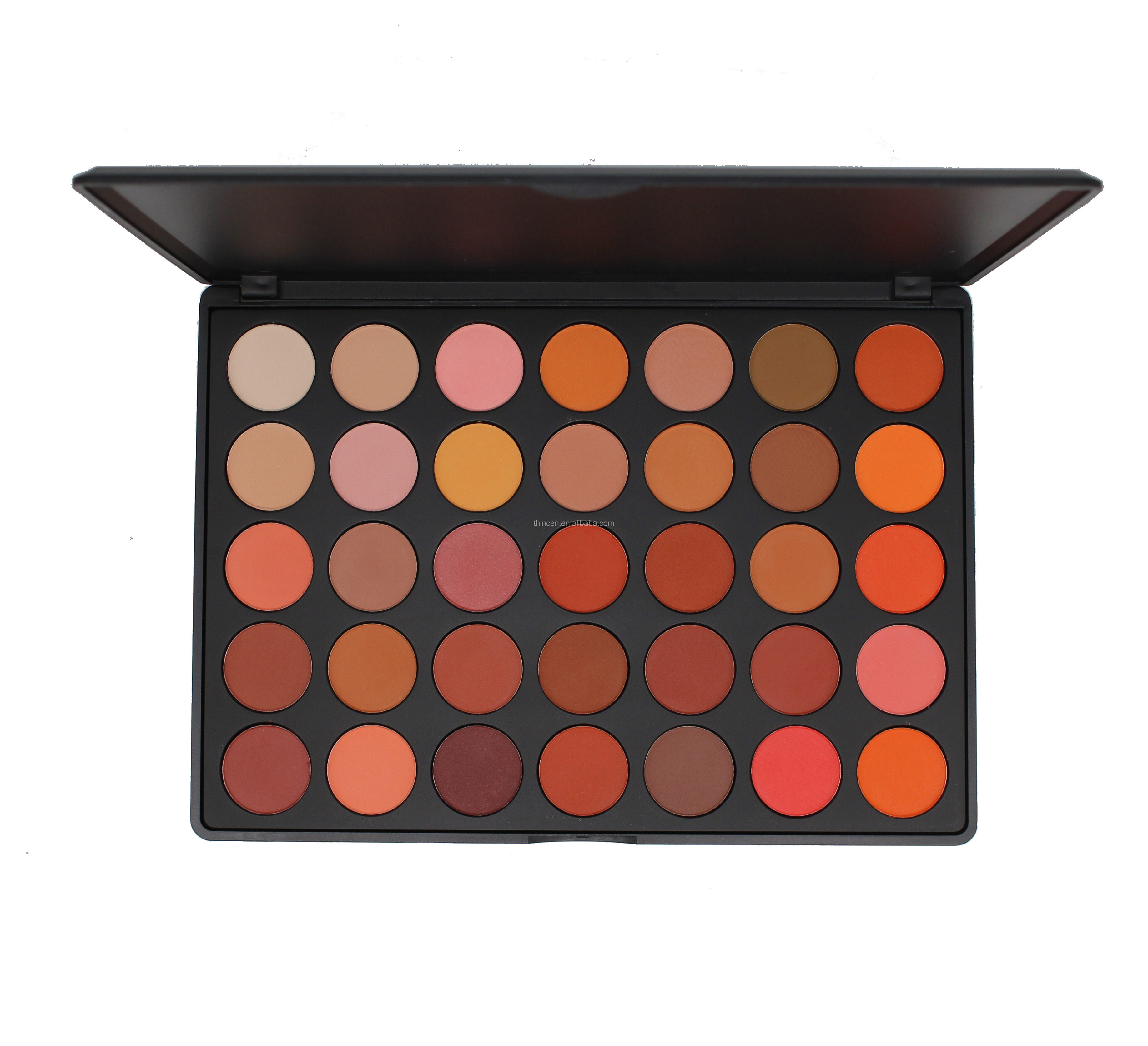 35 Color Wholesale Makeup No Brand Pan High Pigment Eyeshadow Private Label 12