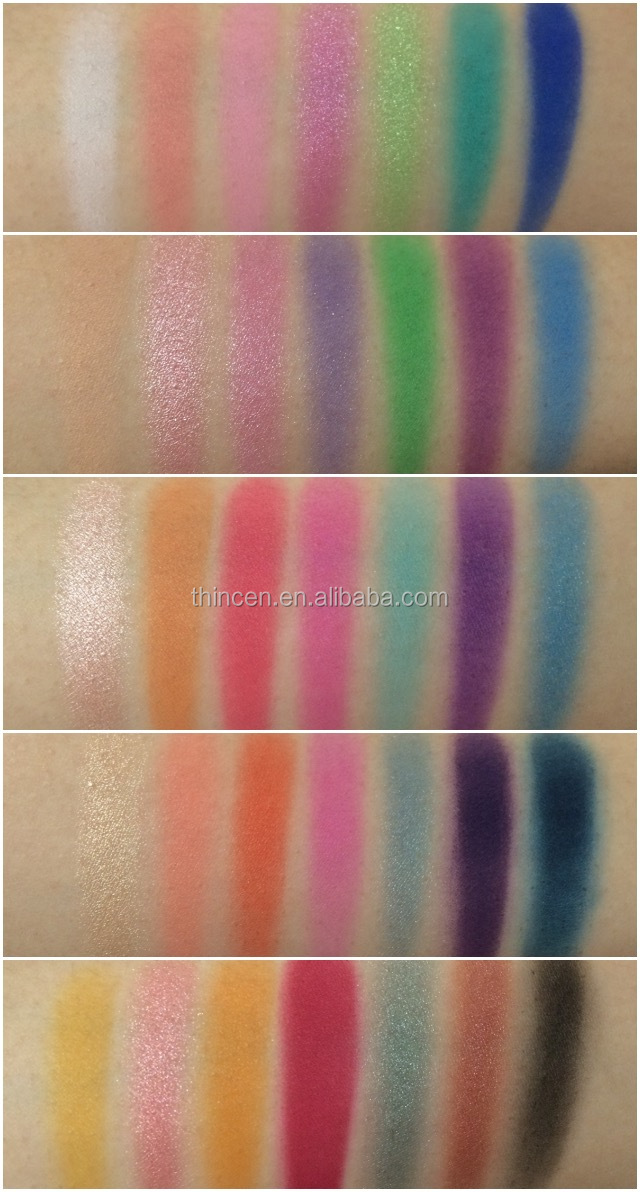 35 Color Mineral Makeup Private Label Pigment Eyeshadow Palette 26