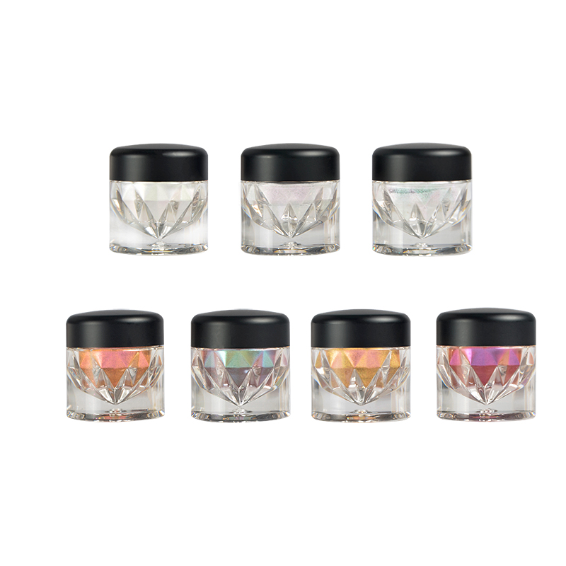 Thincen - Fashionable Shimmer Luminous Glitter Dry Powder Status Multi-colors MSDS Certiticated Eyeshadow Beautify Makeup Eyeshadow platte 8