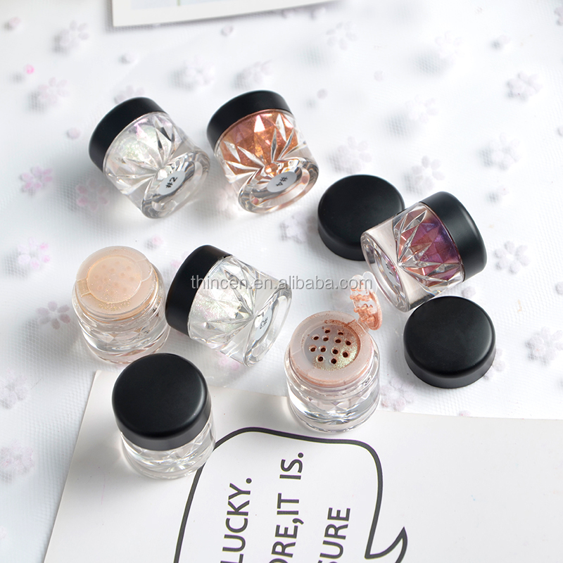 Thincen - Fashionable Shimmer Luminous Glitter Dry Powder Status Multi-colors MSDS Certiticated Eyeshadow Beautify Makeup Eyeshadow platte 20