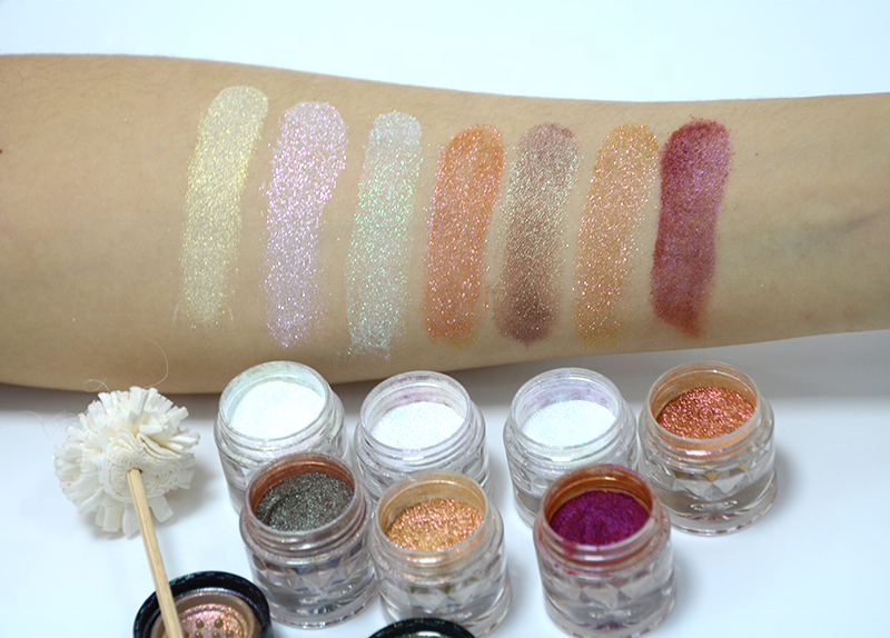 Thincen - Fashionable Shimmer Luminous Glitter Dry Powder Status Multi-colors MSDS Certiticated Eyeshadow Beautify Makeup Eyeshadow platte 24