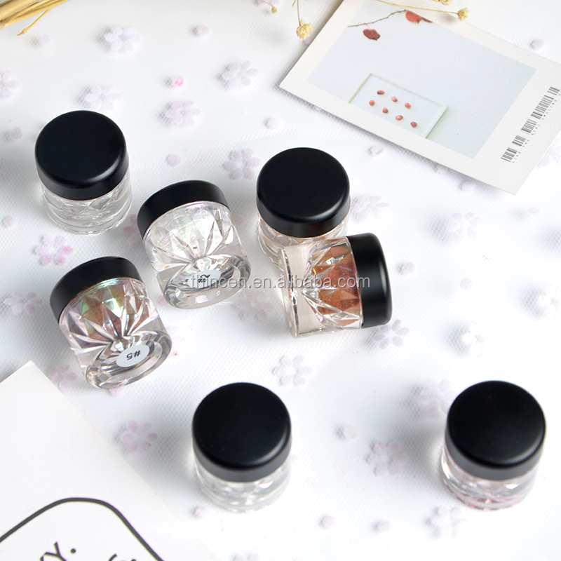 Thincen - Fashionable Shimmer Luminous Glitter Dry Powder Status Multi-colors MSDS Certiticated Eyeshadow Beautify Makeup Eyeshadow platte 16