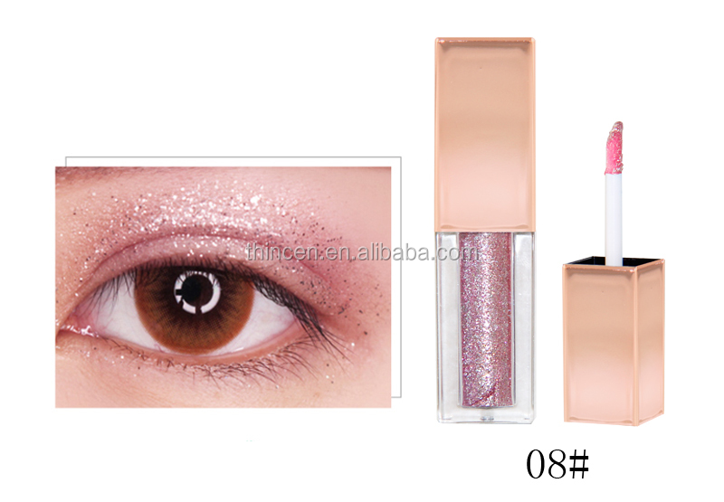 Colorful High Pigment Glitter Wet Liquid Eyeshadow Private Label 16