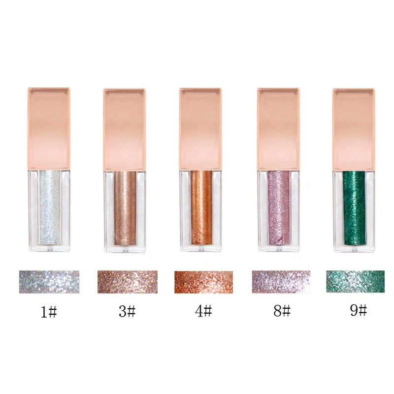 Colorful High Pigment Glitter Wet Liquid Eyeshadow Private Label 1