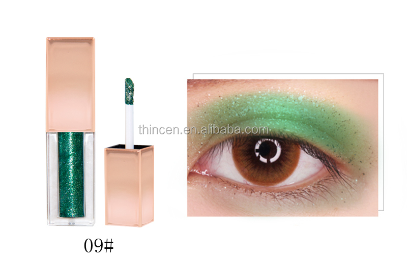 Colorful High Pigment Glitter Wet Liquid Eyeshadow Private Label 18
