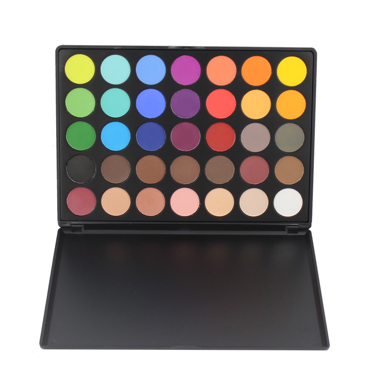 Оптовий та роздрібний продаж нової палітри тіней для повік 35 кольорів, що продається гарячим продажем 9