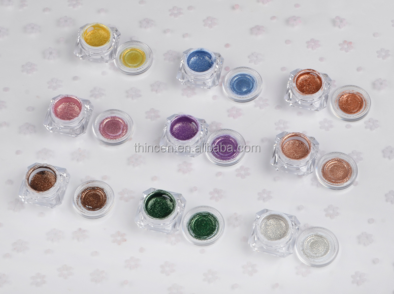 Private Label High Pigment Eyeshadow Shimmer Single Eyeshadow Gel 18