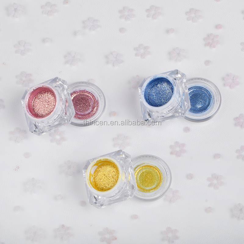 Private Label High Pigment Eyeshadow Shimmer Single Eyeshadow Gel 16