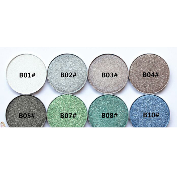 Mulit Color Wholesale Custom Shining Makeup Oem Diamond Eyeshadow Palette 18