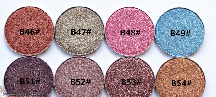 Mulit Color Wholesale Custom Shining Makeup Oem Diamond Eyeshadow Palette 24