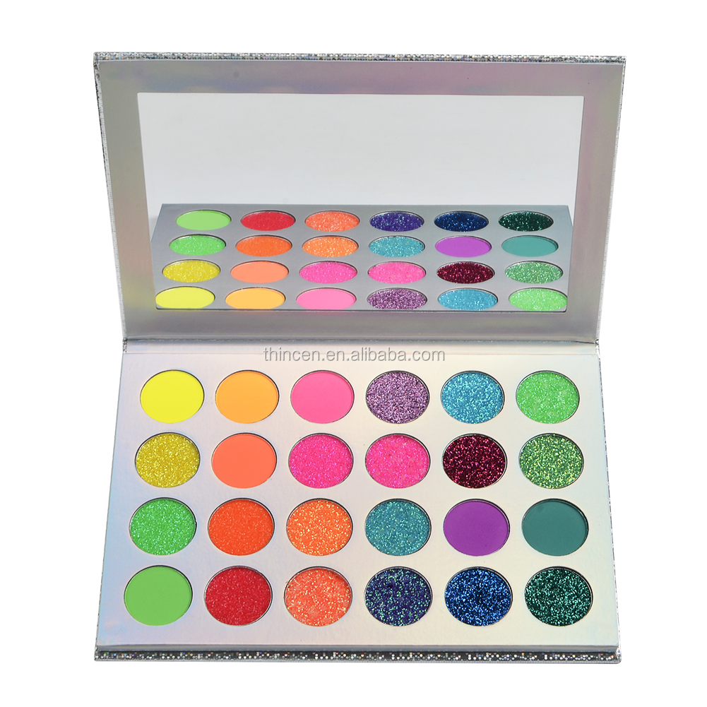 Thincen - Wholesale Eye Makeup Glitter Eyeshadow Palette Private Label Eyeshadow platte 10