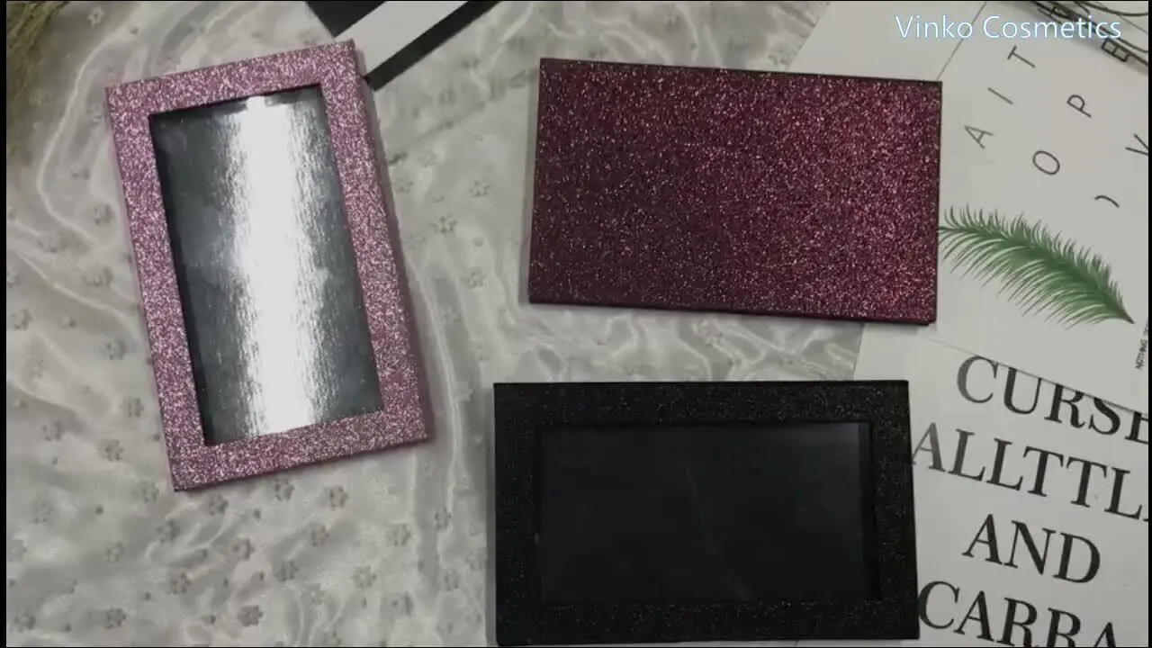 Private Label Cosmetics Cardboard Eyeshadow Empty Makeup Palette Magnetic 1