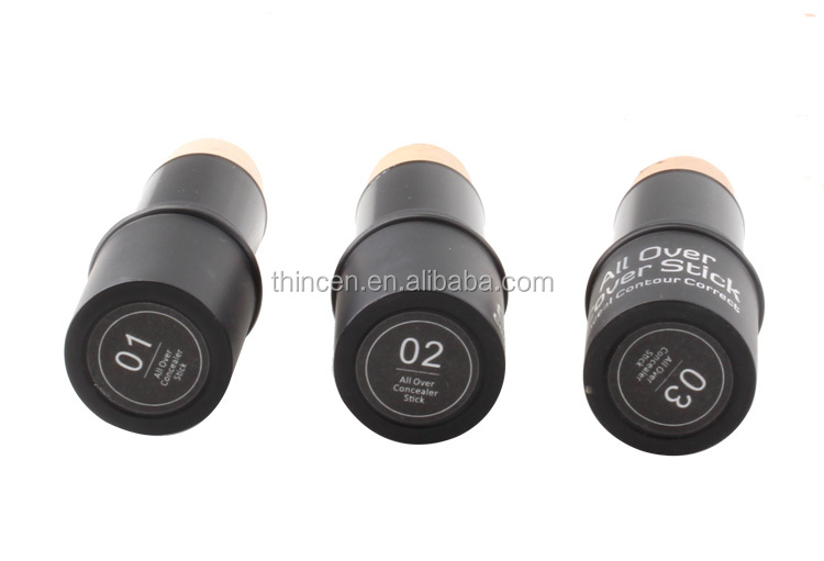 Long Lasting Waterproof 3 Colors Strong Coverage Stick Type Face Makeup Unisex Concealer Cosmetics 13