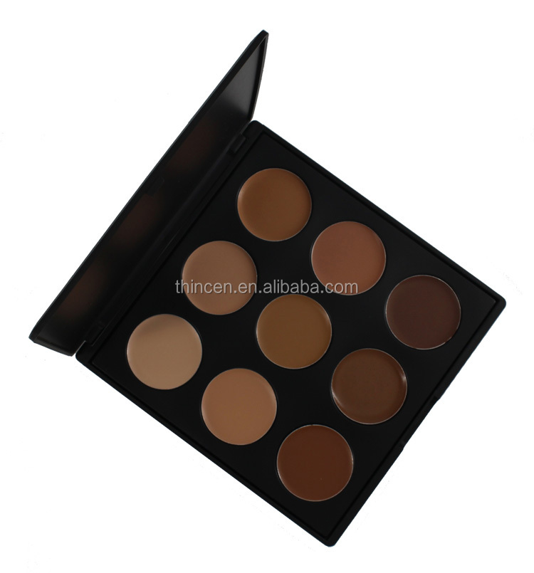 9FWr Make Your Own Brand 9 Color Concealer Makeup Private Label Contour Cream Palette 18