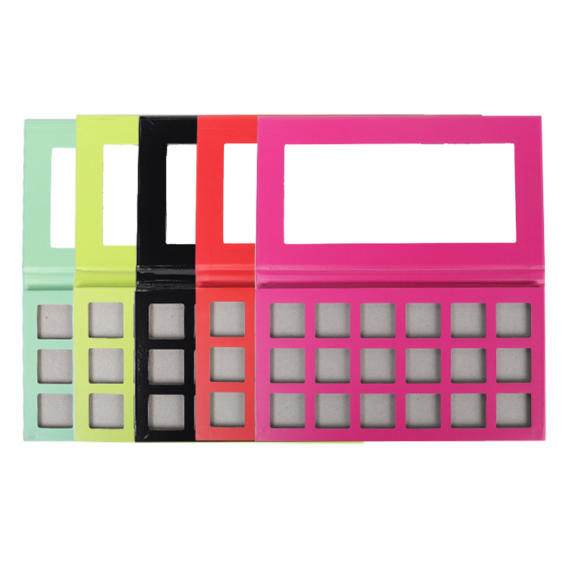 Thincen - Make Your Own 18 Colors High Pigment Square DIY Makeup Eyeshadow Palette DIY eyeshadow platte 10