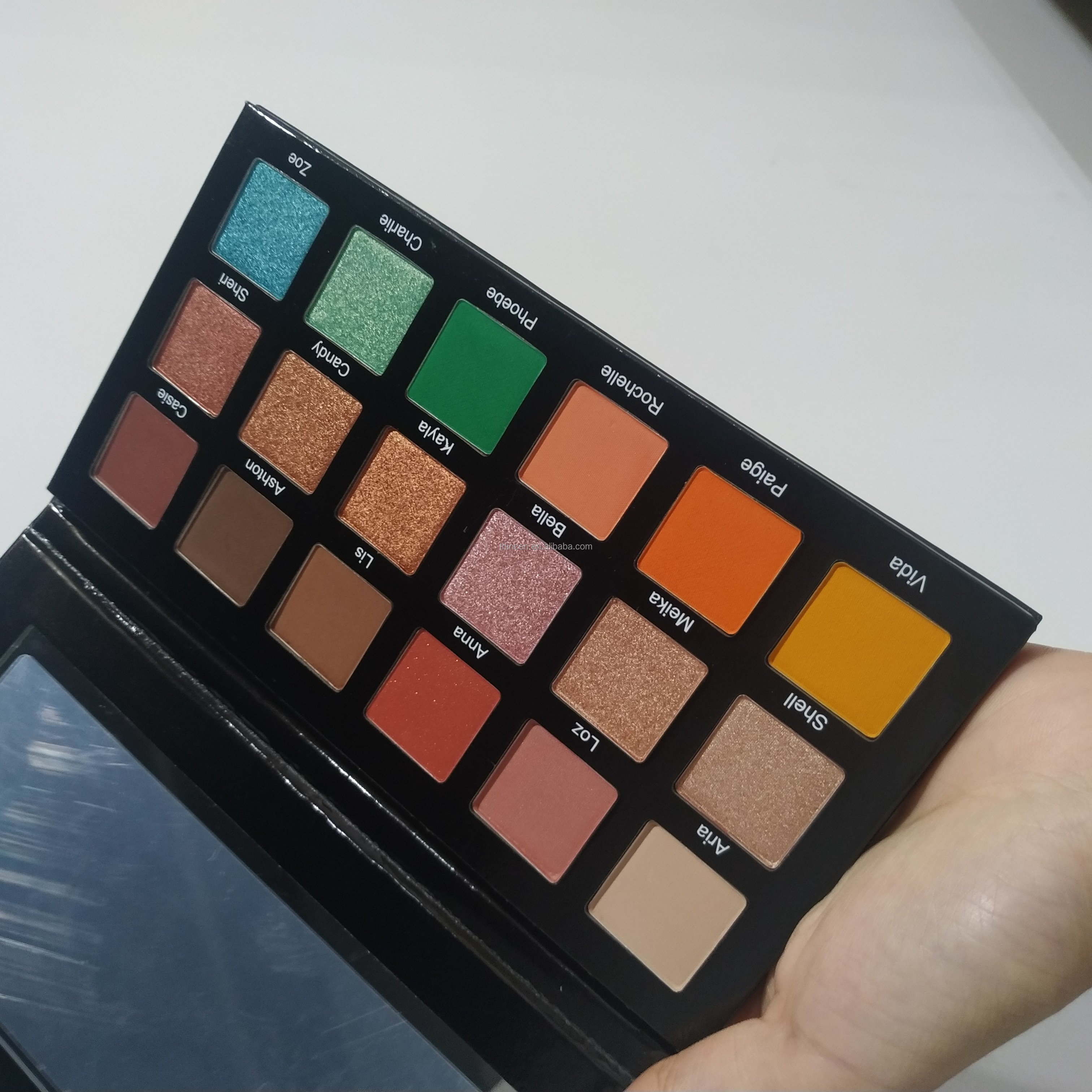 Private Label Paleta De Sombras Make Your Own High Pigment Nude Eyeshadow Palette 8