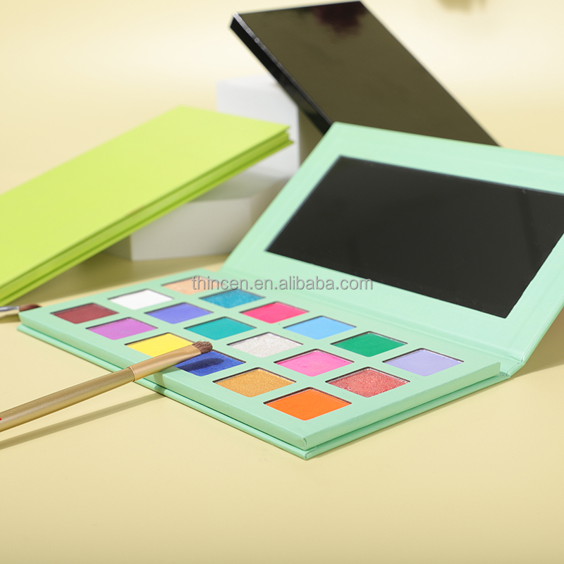 Private Label Paleta De Sombras Make Your Own High Pigment Nude Eyeshadow Palette 16