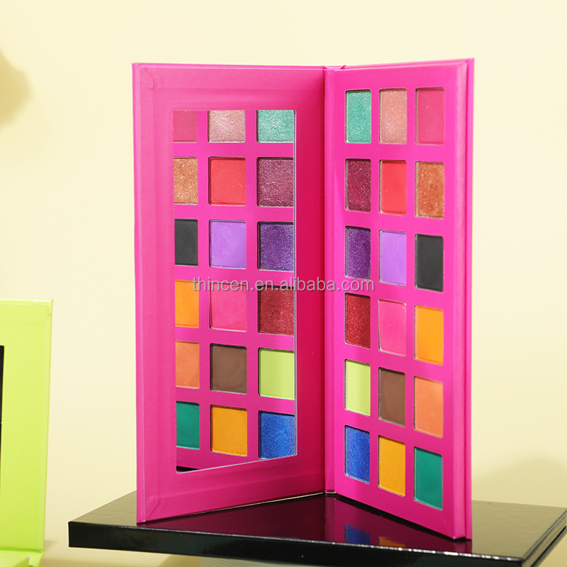 Private Label Paleta De Sombras Make Your Own High Pigment Nude Eyeshadow Palette 24