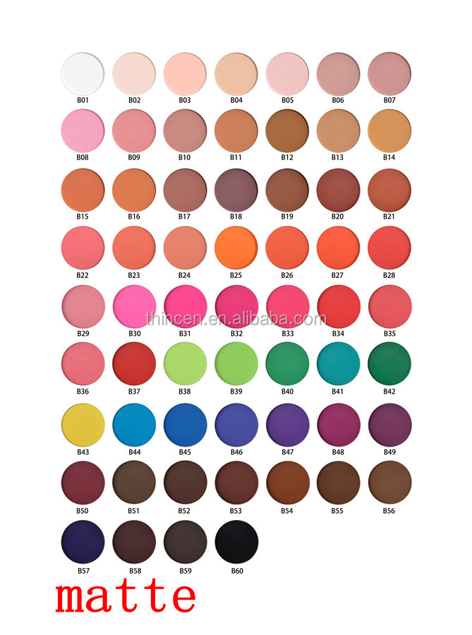 12 Color Wholesale Diy Custom Eyeshadow Palette Private Label 22