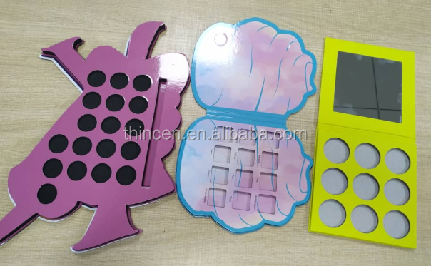 Thincen - Diy Luxury High Pigment Makeup Palletes Eyeshadow Palette Custom Logo Cruelty Free Eyeshadow Palette DIY eyeshadow platte 10