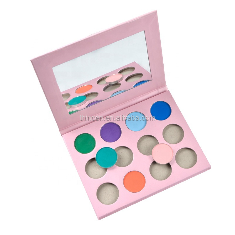 Thincen - Diy Luxury High Pigment Makeup Palletes Eyeshadow Palette Custom Logo Cruelty Free Eyeshadow Palette DIY eyeshadow platte 26