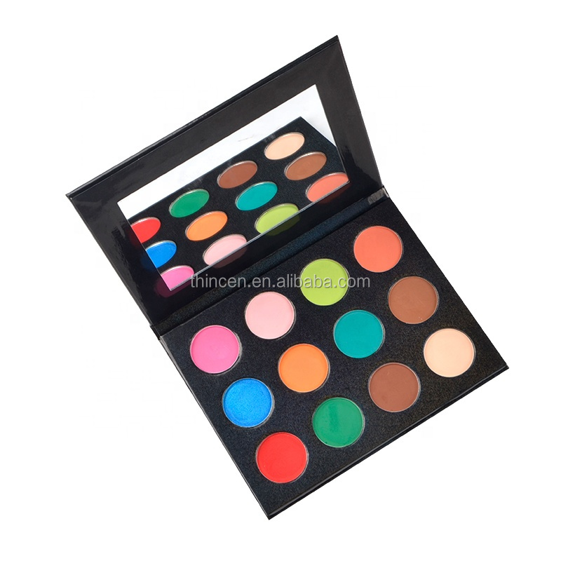 Thincen - Diy Luxury High Pigment Makeup Palletes Eyeshadow Palette Custom Logo Cruelty Free Eyeshadow Palette DIY eyeshadow platte 24