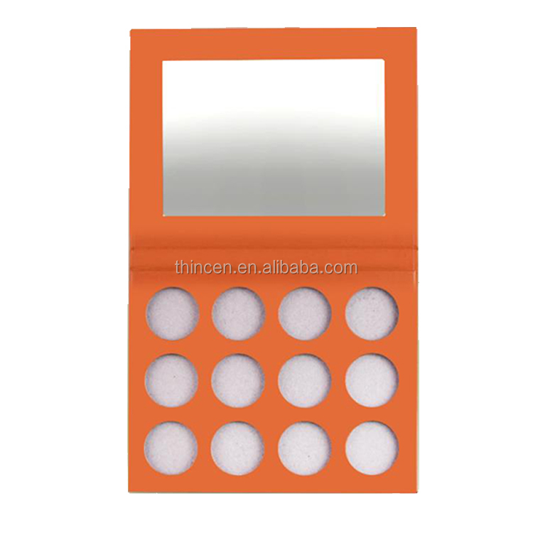 Thincen - Diy Luxury High Pigment Makeup Palletes Eyeshadow Palette Custom Logo Cruelty Free Eyeshadow Palette DIY eyeshadow platte 12