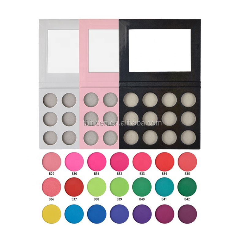Thincen - Diy Luxury High Pigment Makeup Palletes Eyeshadow Palette Custom Logo Cruelty Free Eyeshadow Palette DIY eyeshadow platte 20
