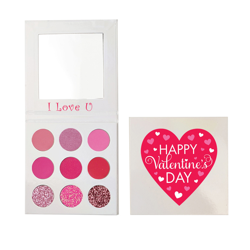 Thincen - Hot sale 9 Color Eye Shadow Super Pigmented Eyeshadow Palette Private Label Custom DIY Eyeshadow palette DIY eyeshadow platte 38