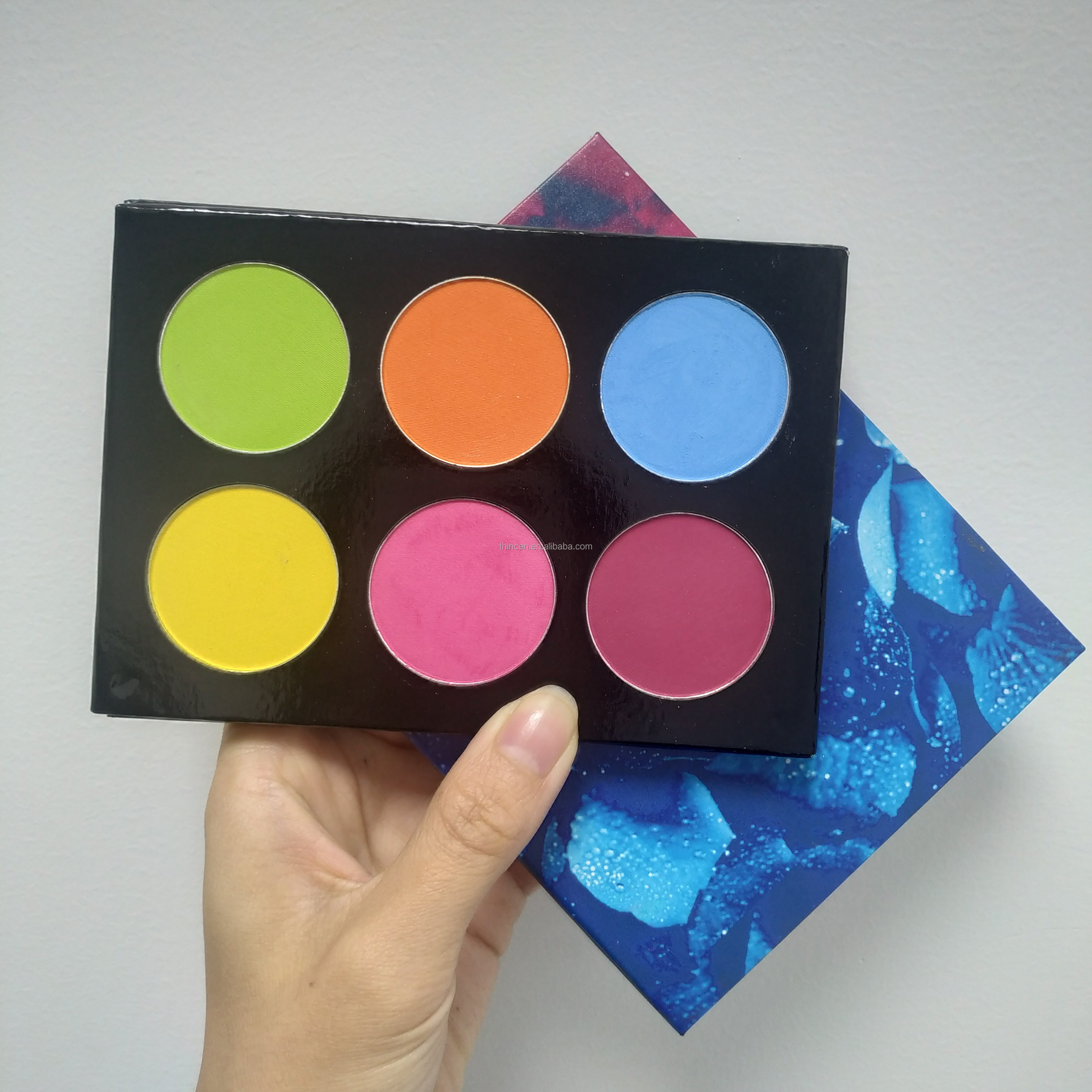 Thincen - Private Label Make Your Own High Pigment Nude paleta de sombras Eyeshadow Palette DIY eyeshadow platte 8