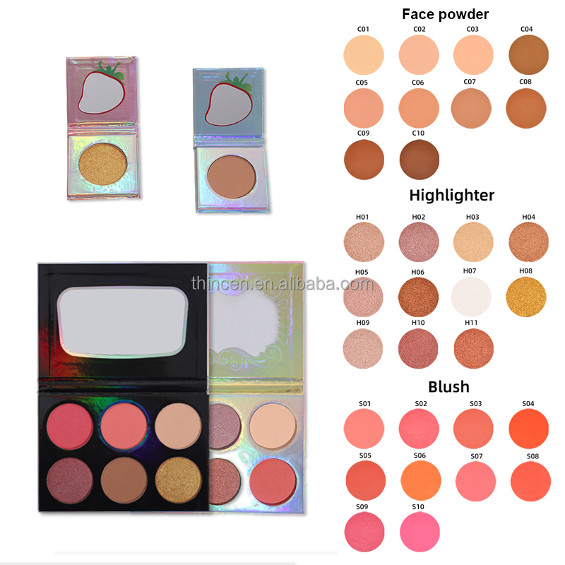 Thincen - Private Label Make Your Own High Pigment Nude paleta de sombras Eyeshadow Palette DIY eyeshadow platte 34