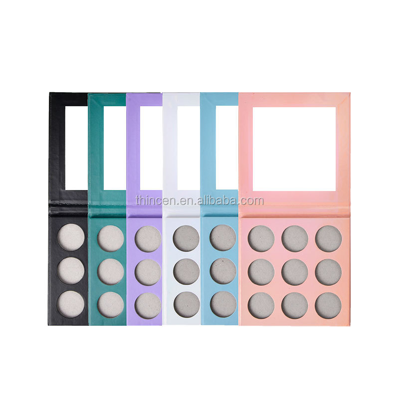 Thincen - Hot Sale DIY Empty Makeup Eyeshadow Palette Choose Mutil Color DIY eyeshadow platte 22
