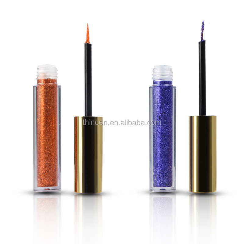 Thincen - Hot Sale Makeup 12 Color Waterproof Liquid Glitter Eyeliner Create Your Own Logo Eye liner 10