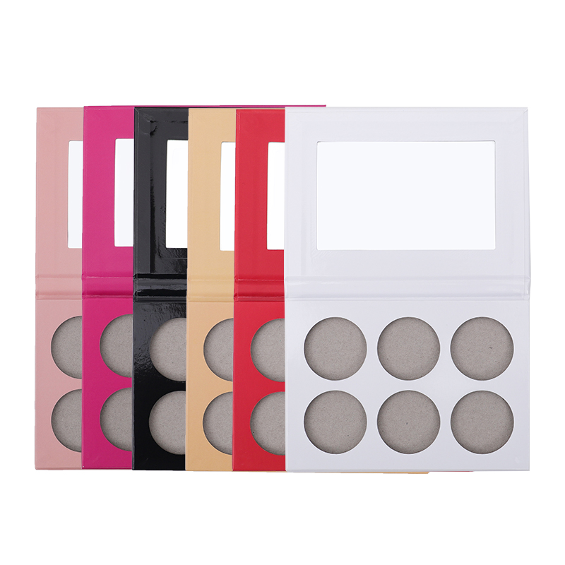 Thincen - M6r Hot Selling Custom Eye Shadow Palette Pigmented Cosmetics Private Label 6 Colors DIY Eyeshadow Palette DIY eyeshadow platte 12